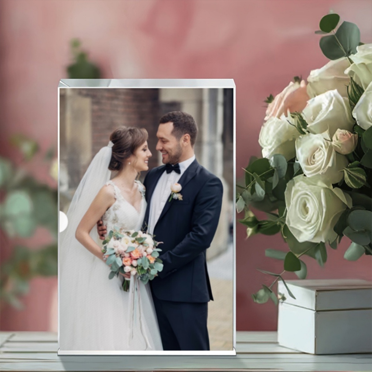 1 Personalized Acrylic Photo B - Photo Acrylic Block 评论和价格