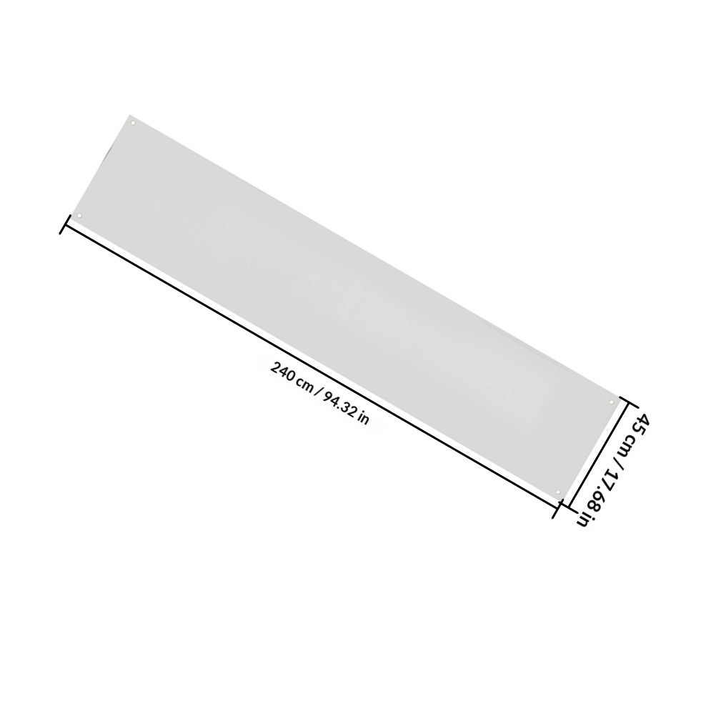 Large Blank White Banner for D - Yard Sign Blank 评论和价格