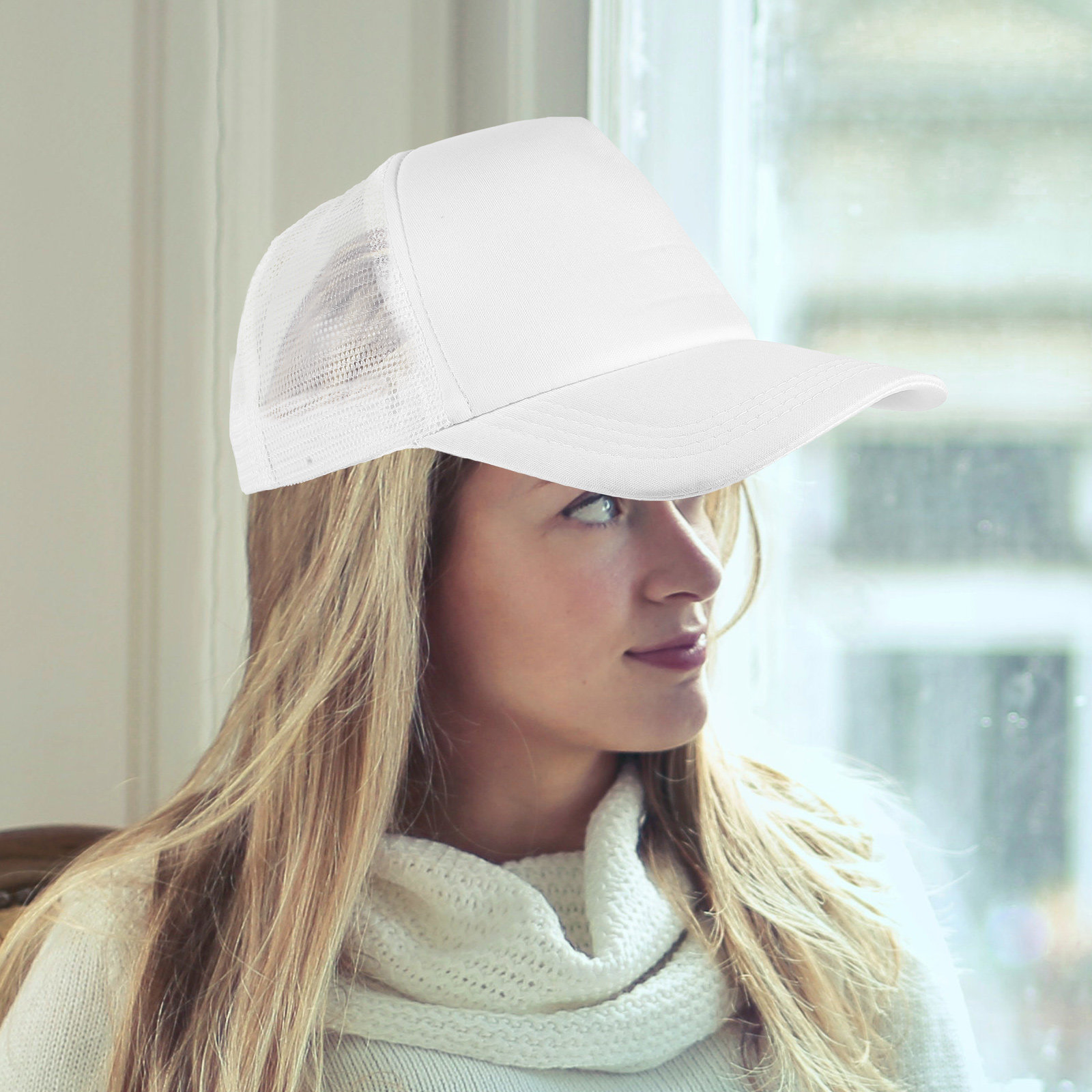 10Pcs Blank Mesh Baseball Hat  - Hat Sublimation Blank 评论和价格
