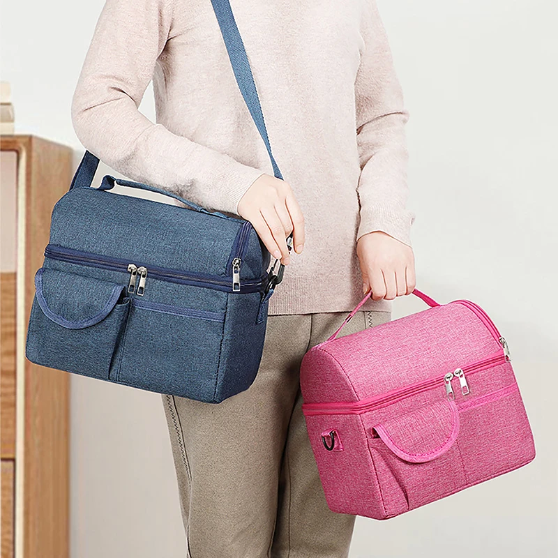 Large Insulated Lunch Box Leak - Tote Bag Sublimation 评论和价格