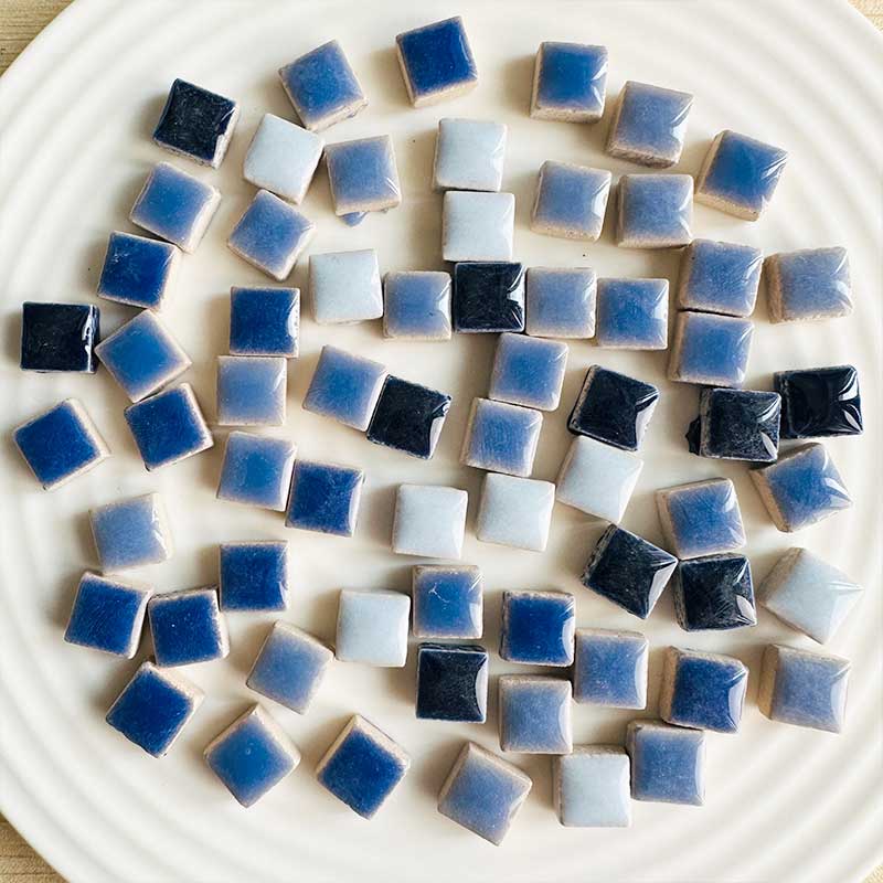 DIY 100g Ceramic Mosaic Tiles  - Ceramic Tile Blank 评论和价格