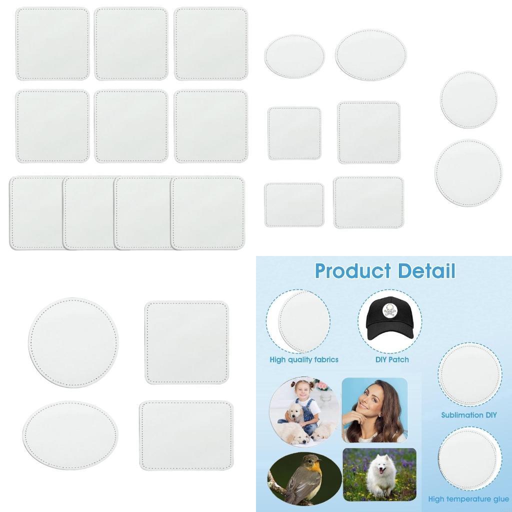 Q22B 10 Pcs Blank Leather Hat  - Hat Sublimation Blank 评论和价格