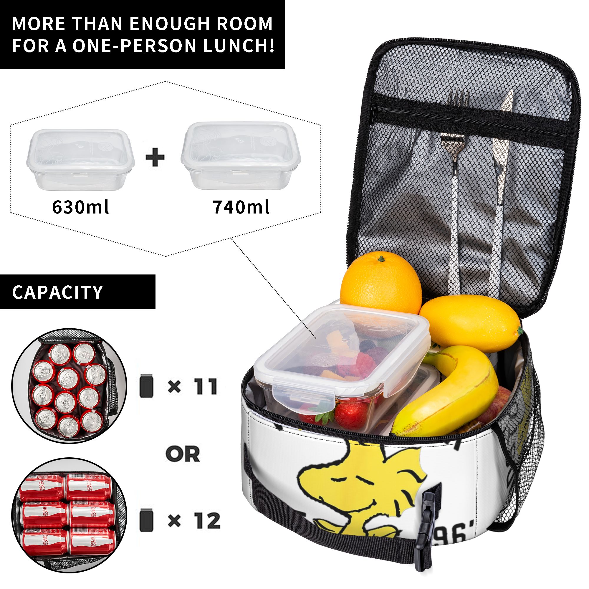 Peanuts Woodstock Snoopy Insul - Tote Bag Sublimation 评论和价格