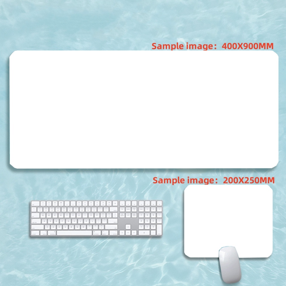 White Mousepad Xxl Black Mouse - Mouse Pad Blank Sublimation 评论和价格