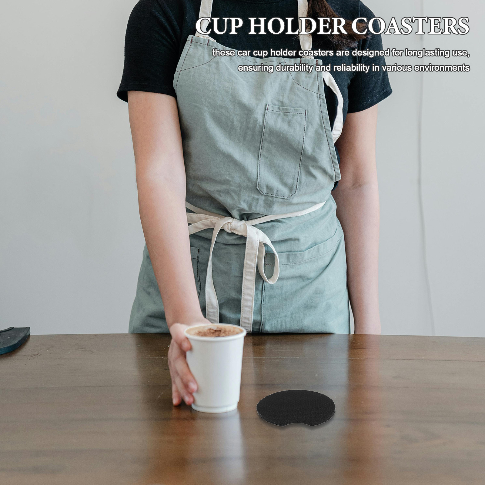 1Set Neoprene Car Cup Holder C - Coaster Sublimation Blank 评论和价格