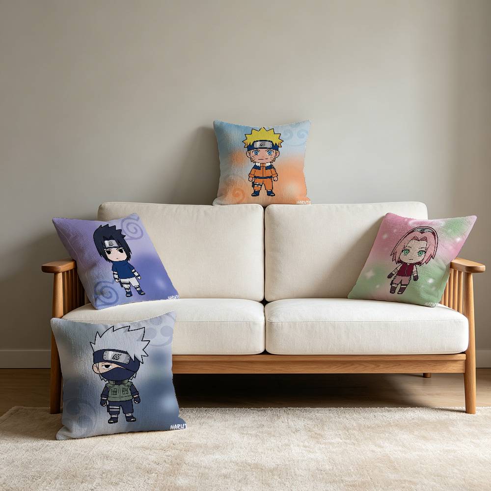 Uzumaki Naruto Fashion Decor T - Pillow Cover Sublimation 评论和价格