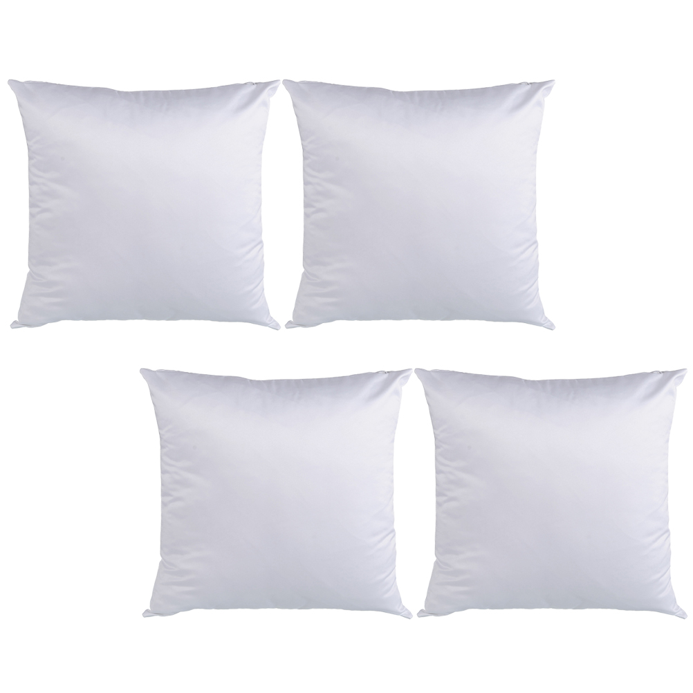 4Pcs White Sublimation Pillow  - Pillow Cover Sublimation 评论和价格