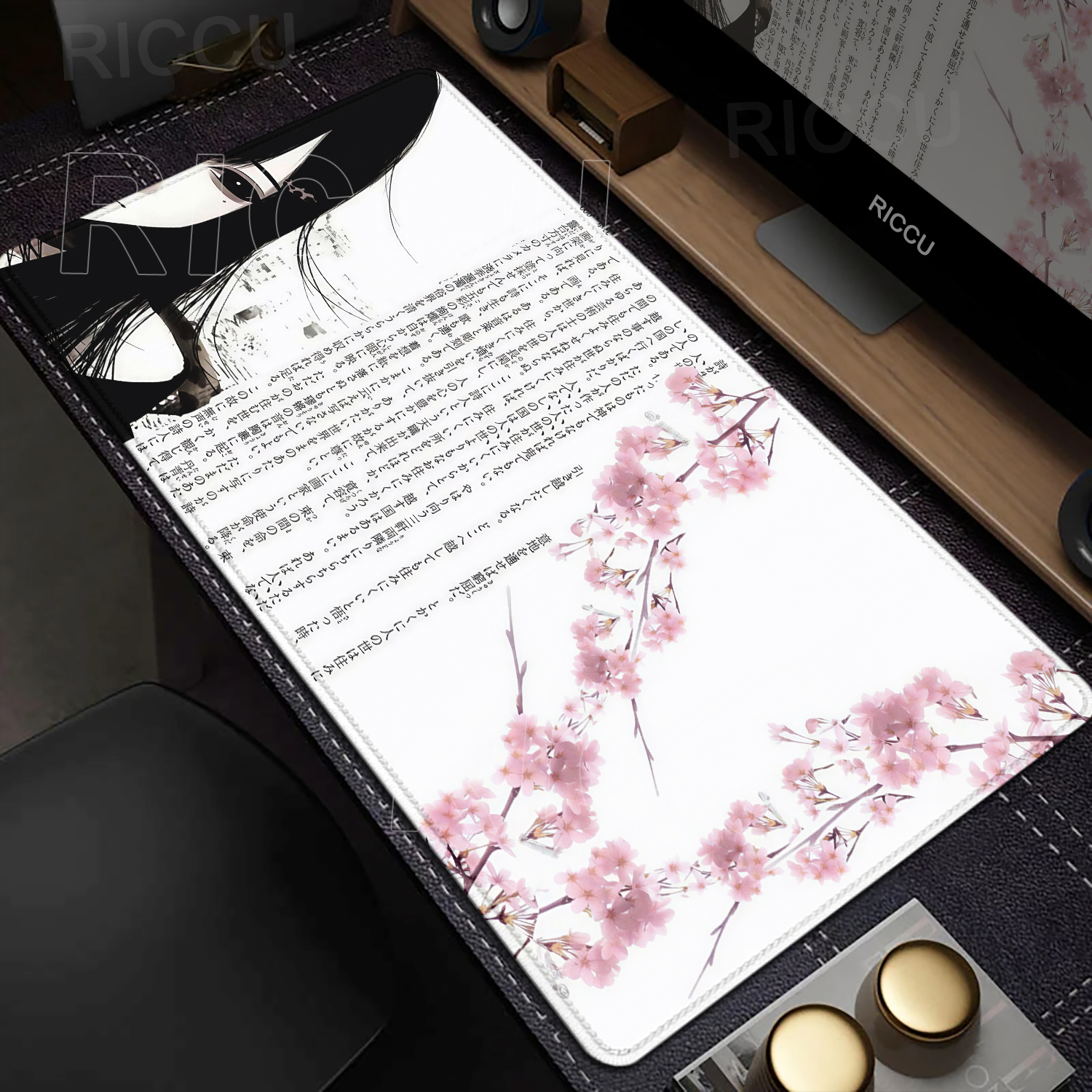 Anime Aesthetics Mousepad Blac - Mouse Pad Blank Sublimation 评论和价格