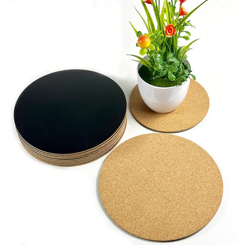 1/4Pcs Flower Pot Mat Kitchen  - Coaster Sublimation Blank 评论和价格