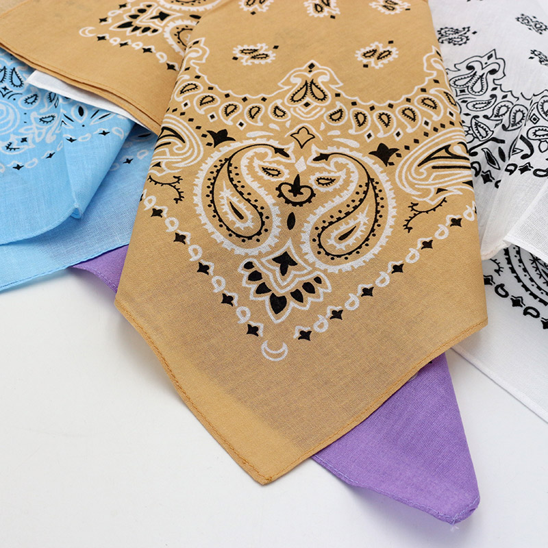 55CM Square Scarf  Women Sprin - Bandana Blank White 评论和价格