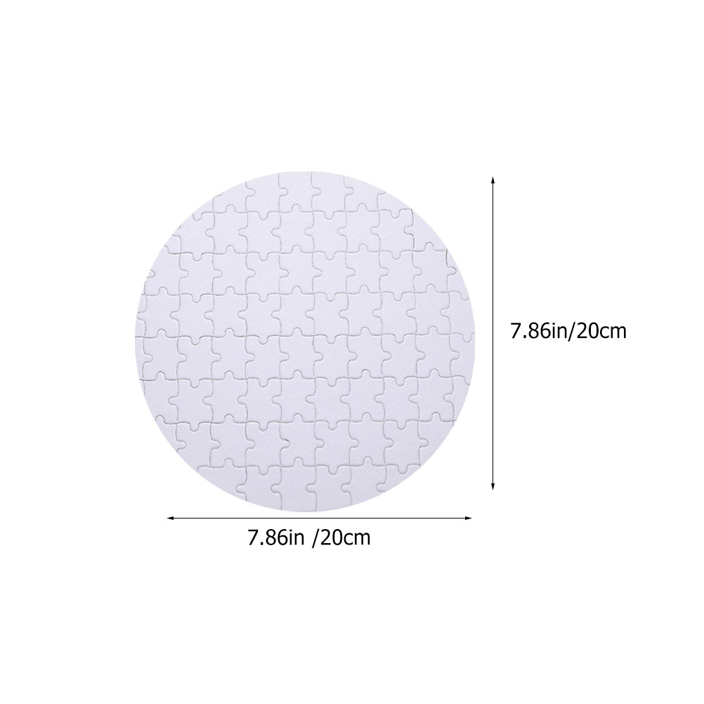 4Pcs White Sublimation Puzzle  - Puzzle Blank White 评论和价格
