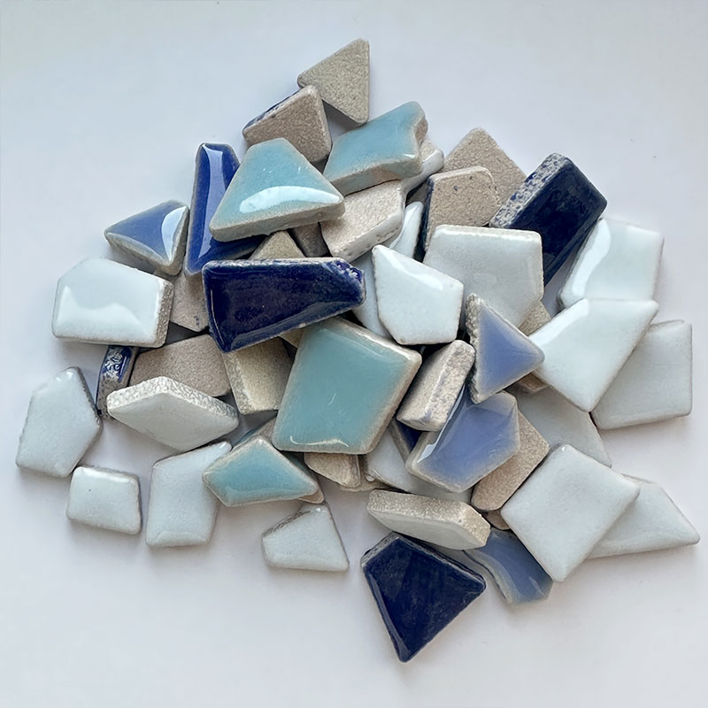 DIY 100g irregular Porcelain M - Ceramic Tile Blank 评论和价格