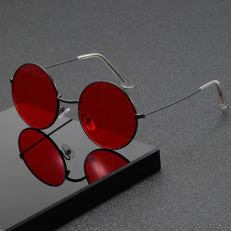 Retro New Punk Style Sunglasse - Metal Photo Panel 评论和价格