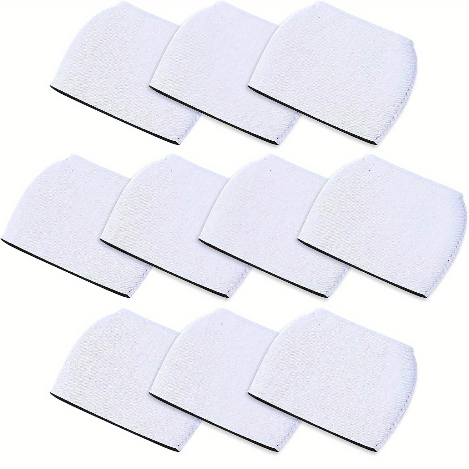 15 PCS Neoprene Wine Glass Sle - Puzzle Blank White 评论和价格