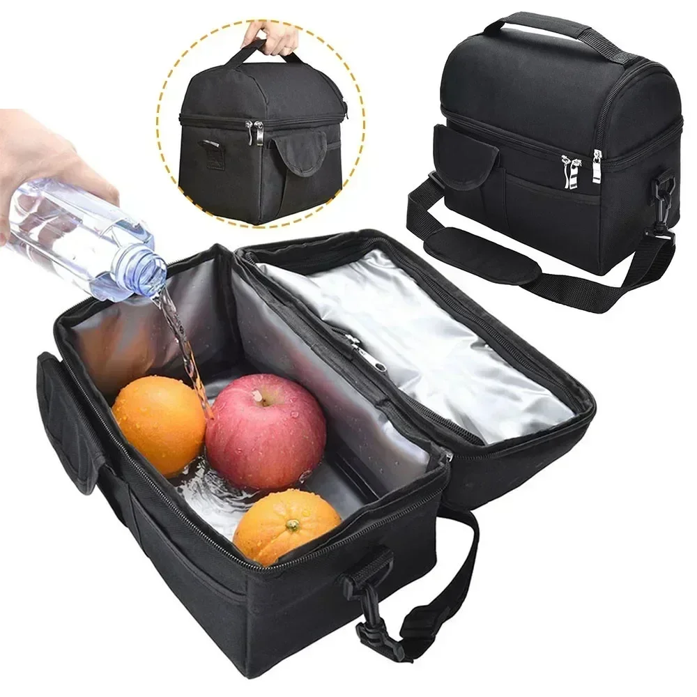 Large Insulated Lunch Box Leak - Tote Bag Sublimation 评论和价格