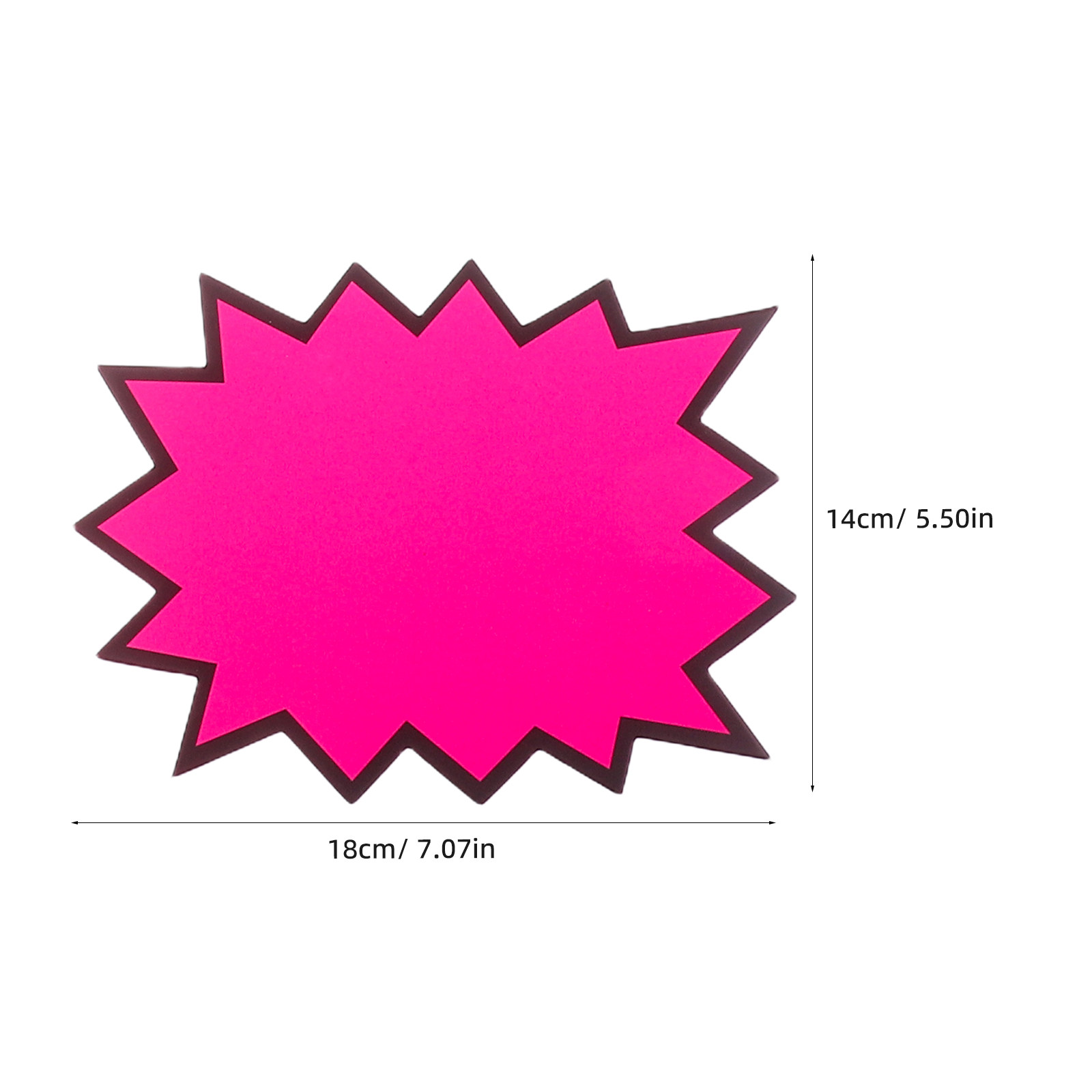 80Pcs Eye Catching Fluorescent - Yard Sign Blank 评论和价格