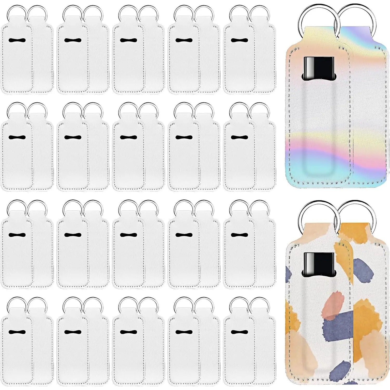 8 Pcs Sublimation Lipstick Key - Puzzle Blank White 评论和价格
