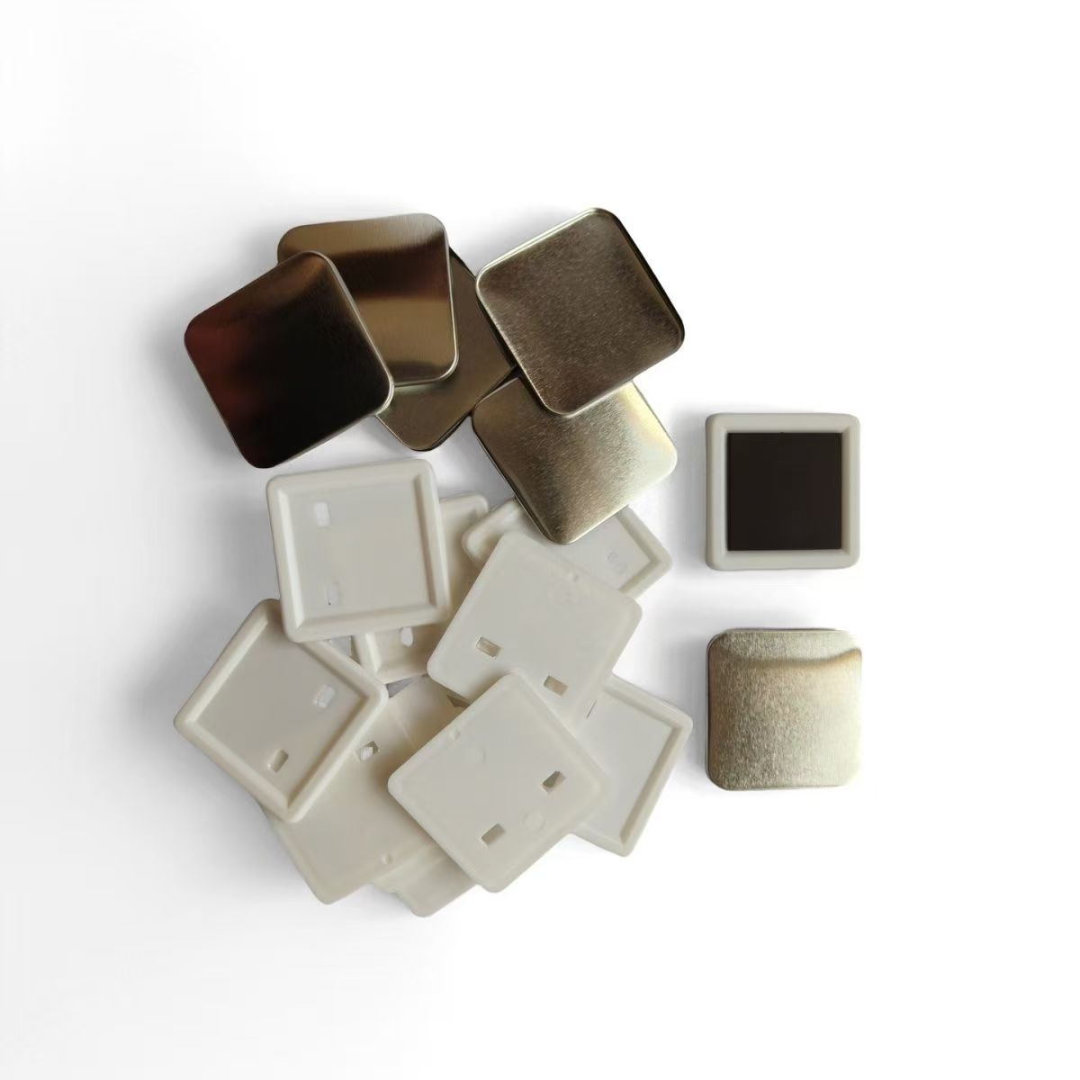 100pcs 50*50mm 2inch Square ma - Button Badge Blank 评论和价格